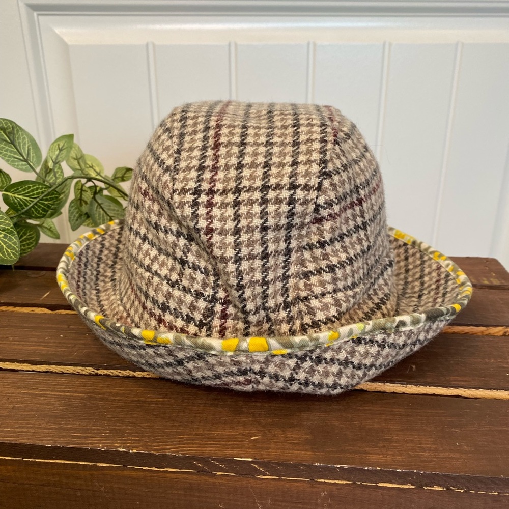 Adorable Double Pattern Gap Bucket/Rollup Hat - image 2